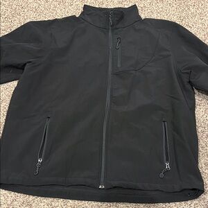 Black diamond black shell coat